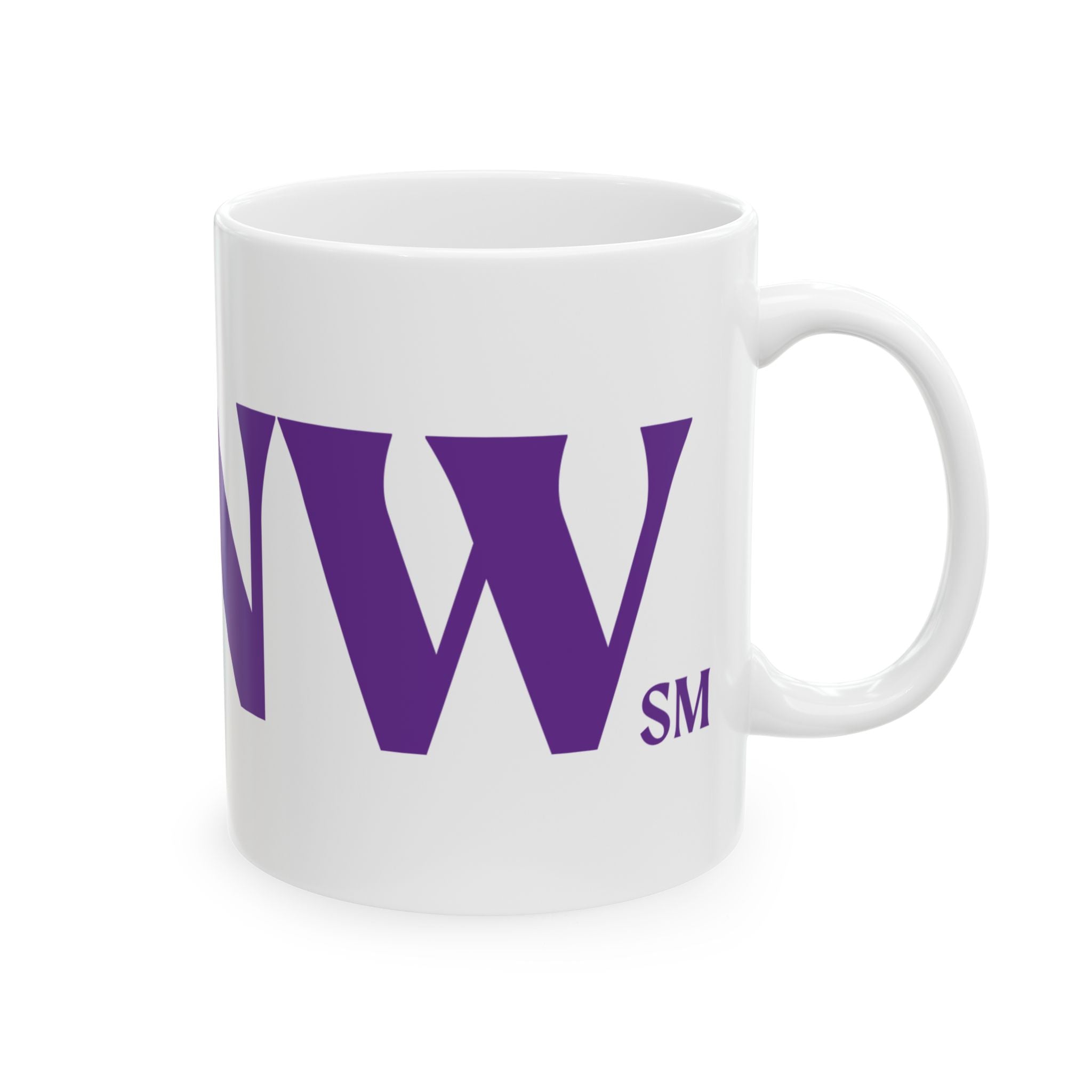 NCNW Mug - Purple Lettering